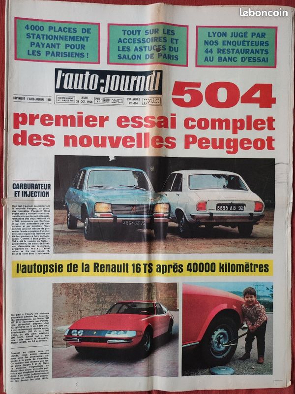 Auto journal, année 1968 (image 7)
