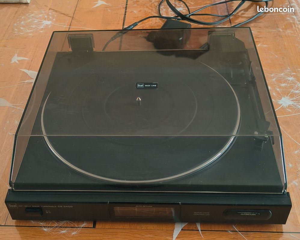 Platine vinyle Dual 1218 CK 6 disques, vintage années 70, Hi-Fi