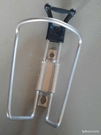 Porte-bidon Zéfal Vintage chrome/marron - Équipement cycliste sur La Bécanerie