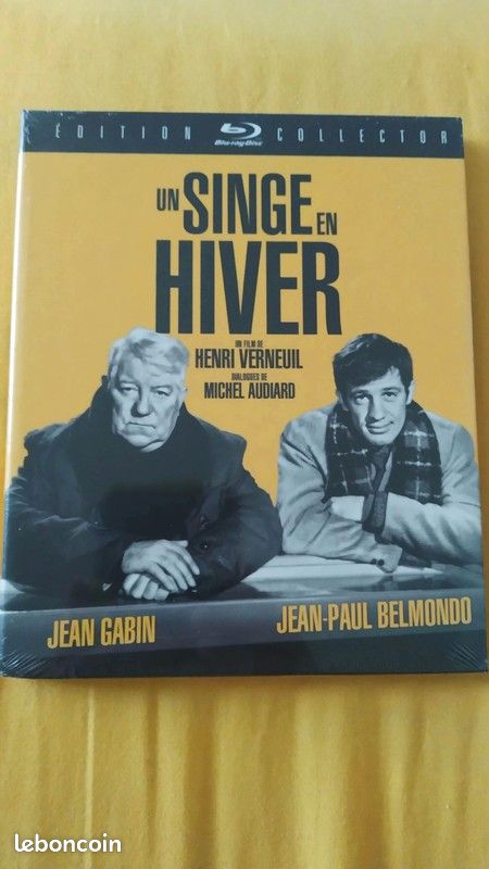 Belmondo digibook Blu Ray 1 singe en hiver gabin Henri Verneuil Michel Audiard dernier prix ferme et (image 1)