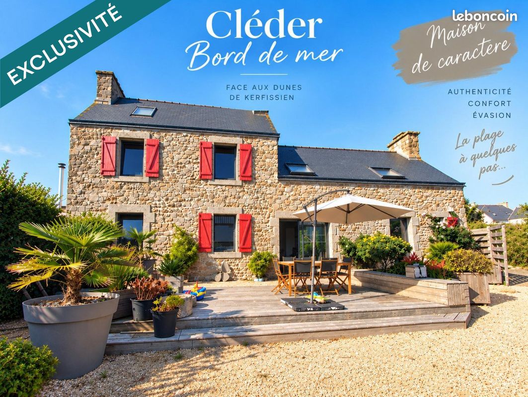 Maison 7 pièces 122 m² · à Cléder · 122 m² · 446 900 €