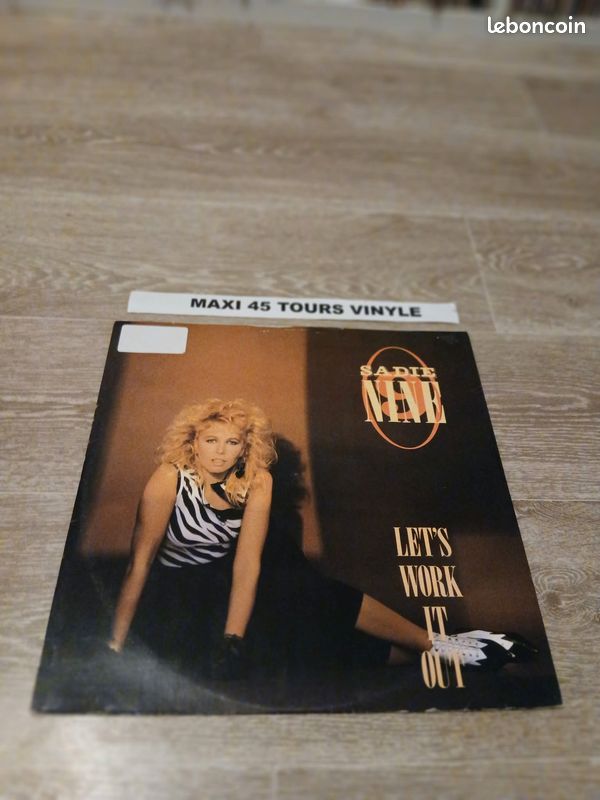 Sadie nine : Let's work it out 1987 Uk 12" Maxi 45 Tours Vinyle (image 1)