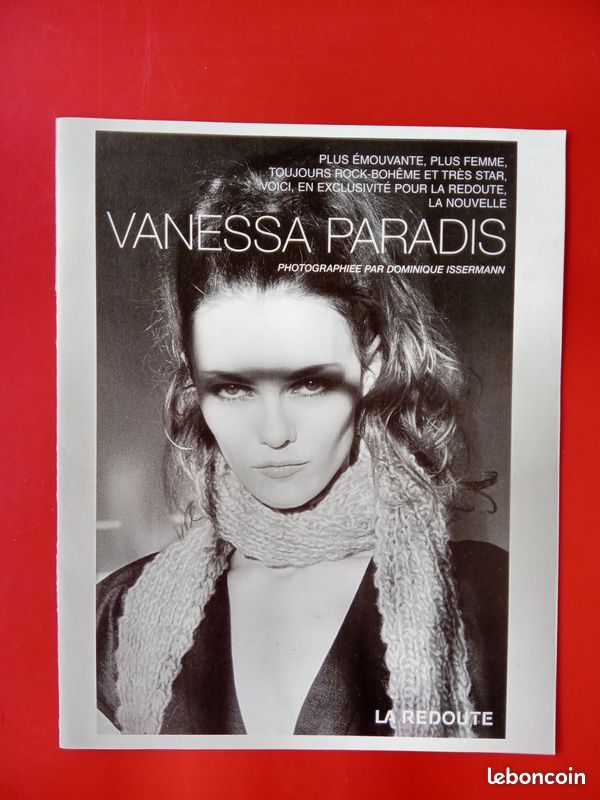 Vanessa Paradis Photos Publicité La Redoute 2003 Mini Catalogue (image 1)