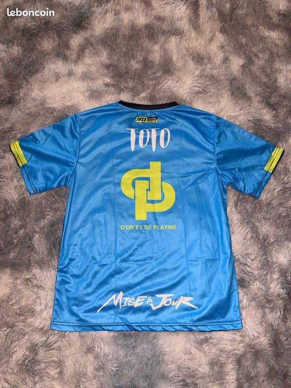 Maillot De Foot Jul – Toto Et Nineta – Édition Limitée – Neuf Sans étiquette