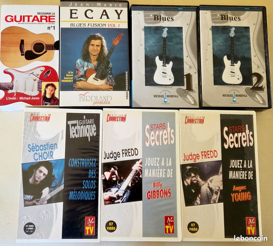 K7 VHS Tuto guitare Blues (image 1)