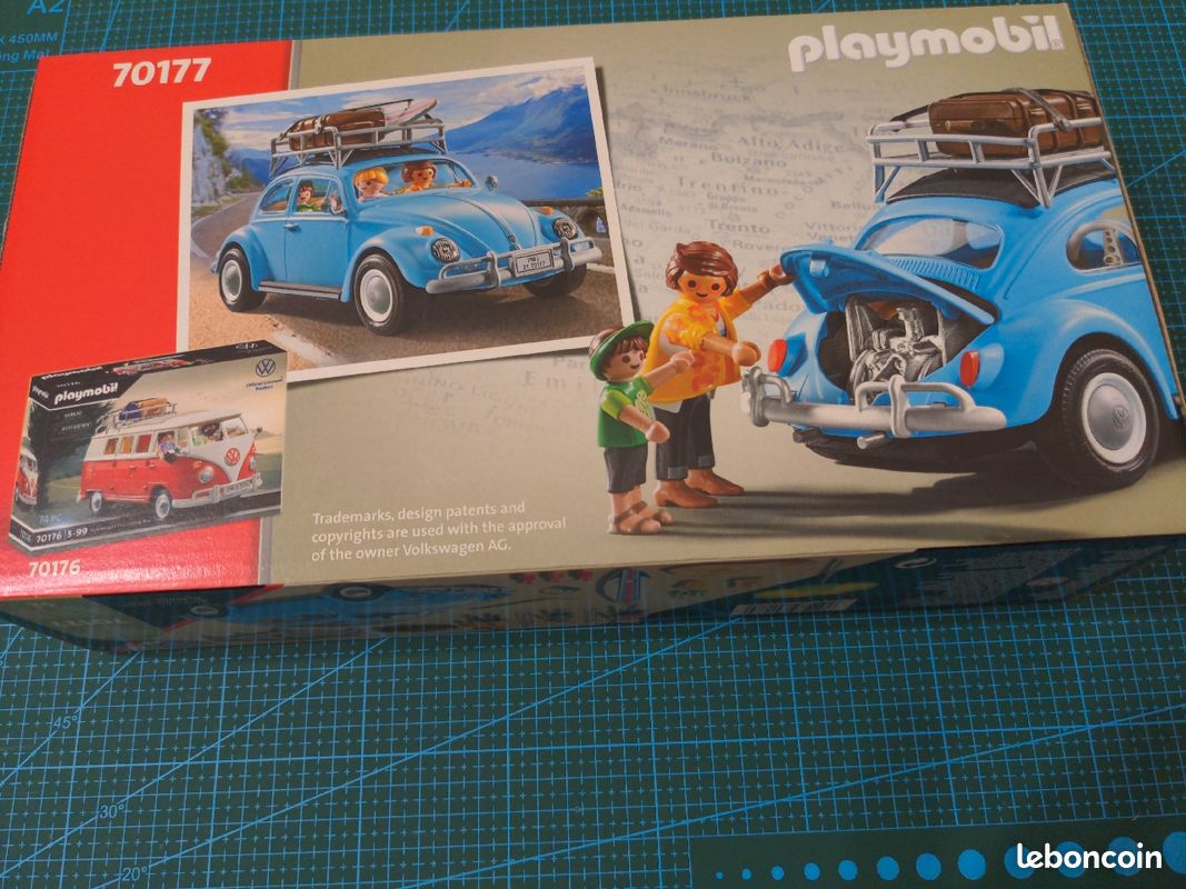 Playmobil Volkswagen Coccinelle bleue (image 2)