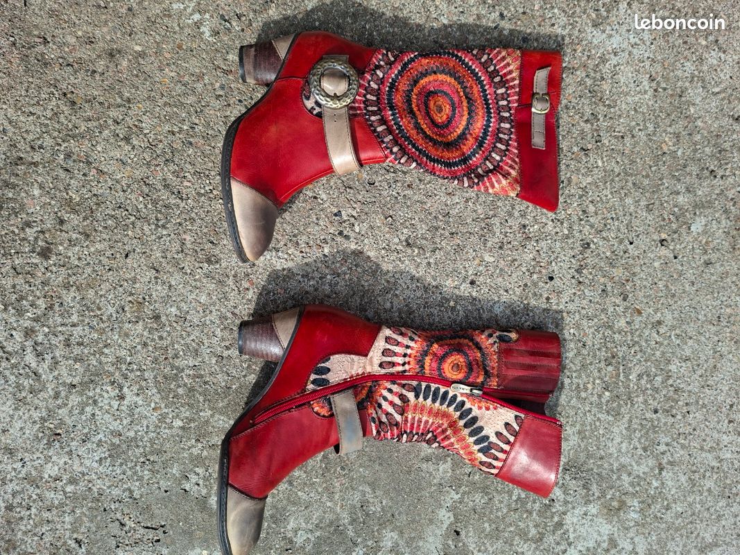Bottes cuir Laura VITA taille 39 (image 2)