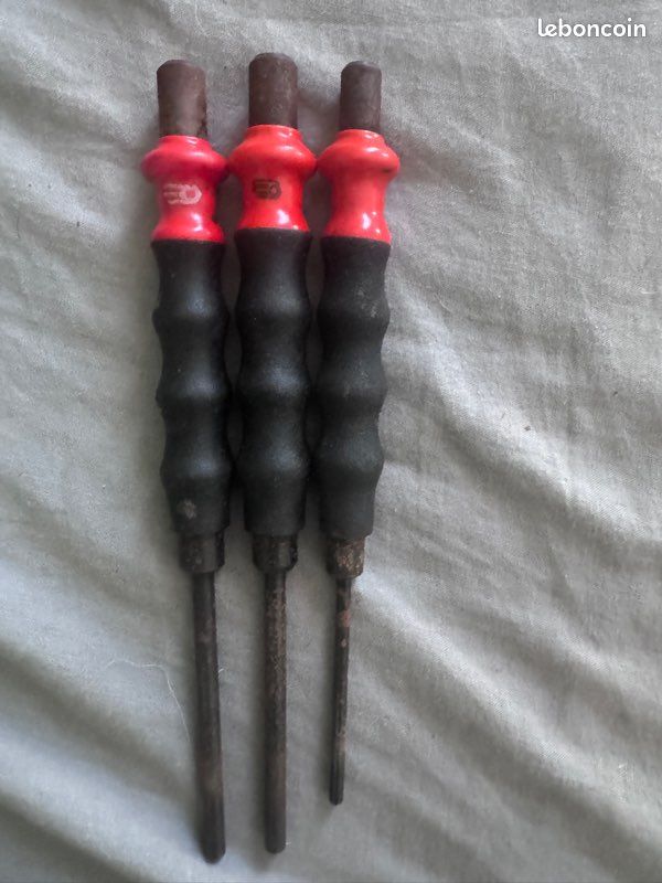 Lot de 3 chasse goupille Facom (image 1)