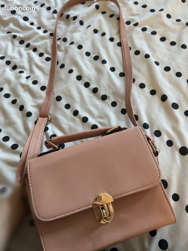 Sac à mains bandoulière rose 🌸 (image 6)