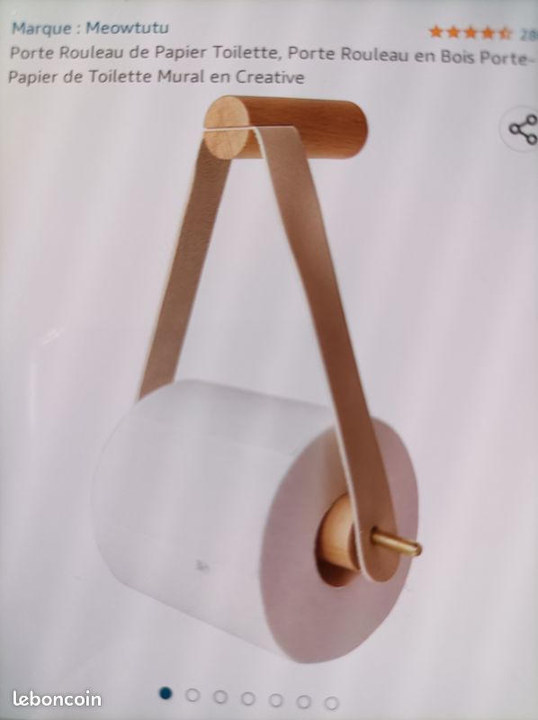 Porte rouleau - support papier (image 3)