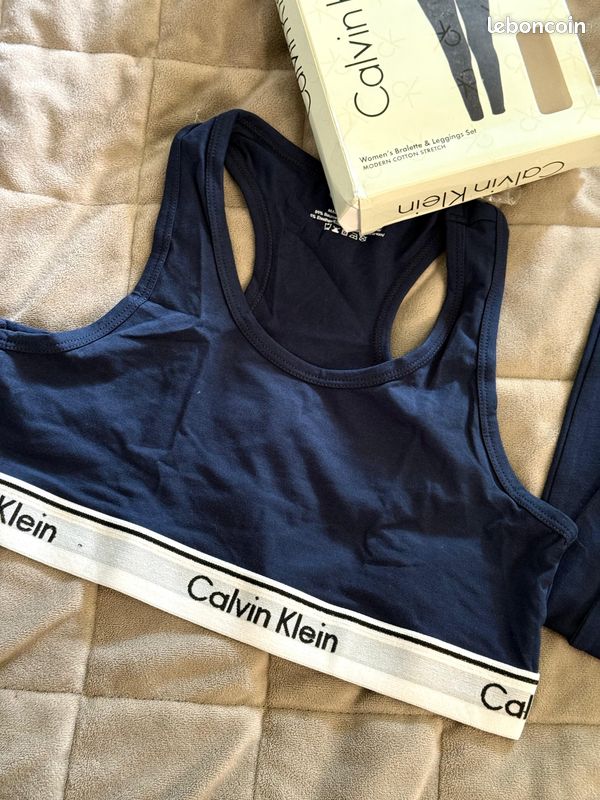 Bra Ensemble Calvin Klein Gris Femme GROSSISTE Ensemble Femme