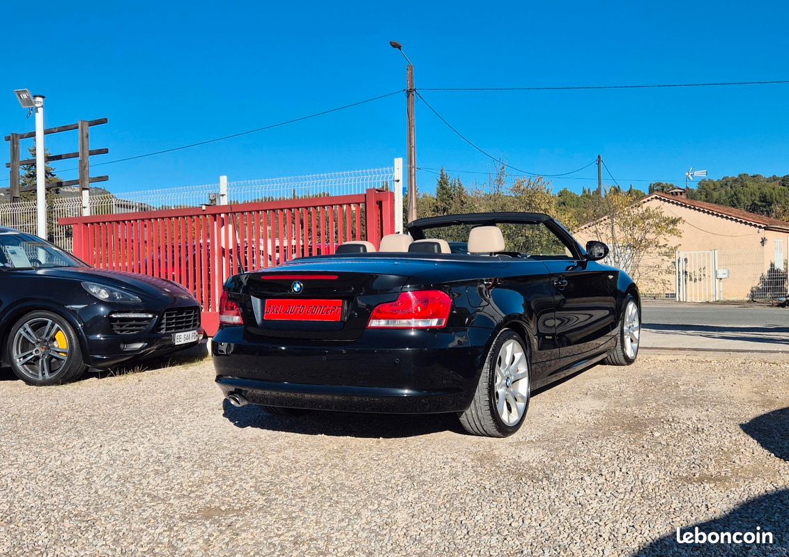 Bmw serie 1 cabriolet 120d pack luxe pack m (image 3)