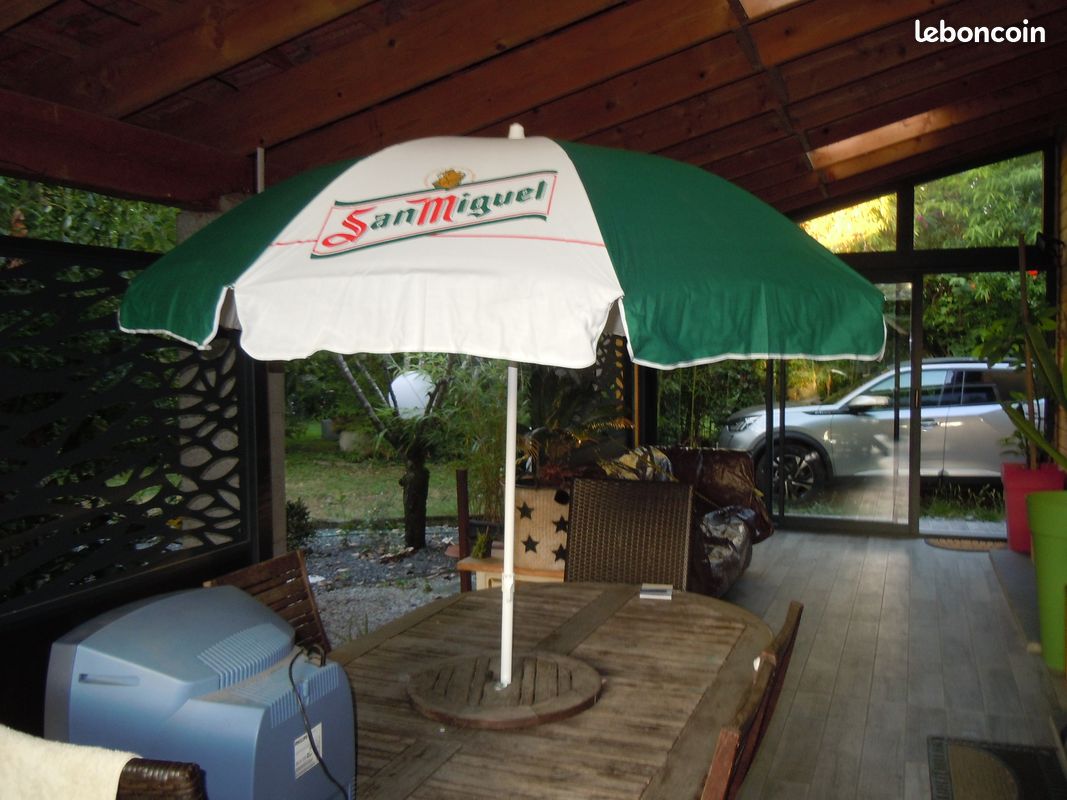Parasol neuf et ancien sanmiguel biere BAR (image 2)