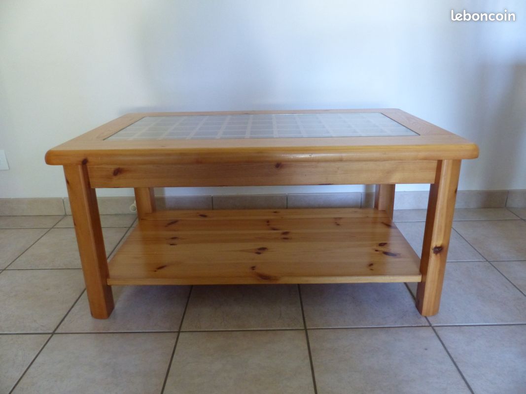 Table basse en pin (image 3)