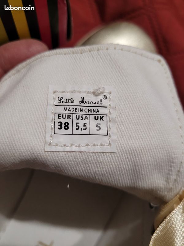 Chaussures dorées Little Marcel (image 5)