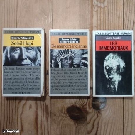 Lot de livres ethnologie, collection Terre humaine (image 1)