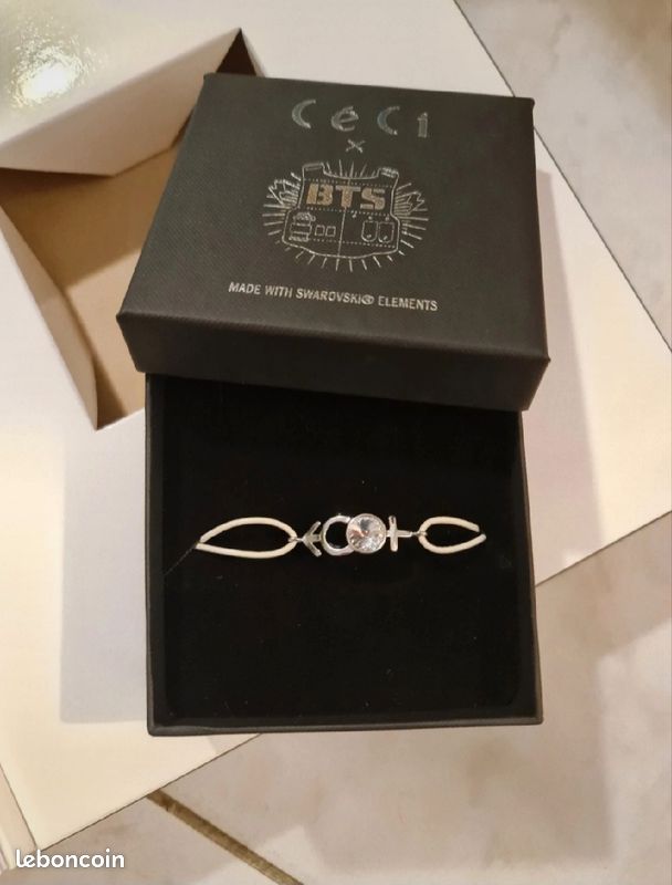 BTS 20th Anniversary Limited Edition Céci x BTS (bracelet made with Swarovski elements) (image 4)