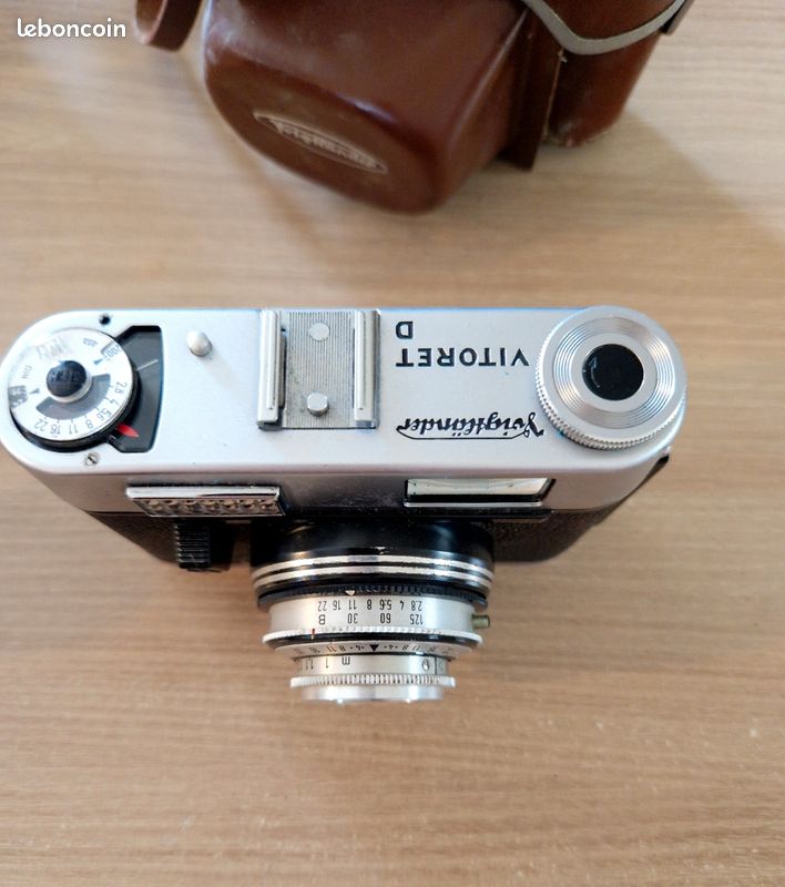 Appareil Photo Argentique Voigtlander Vitoret - 1960 - Objectif 50mm F/2,8 - 24x36 (Bon état)