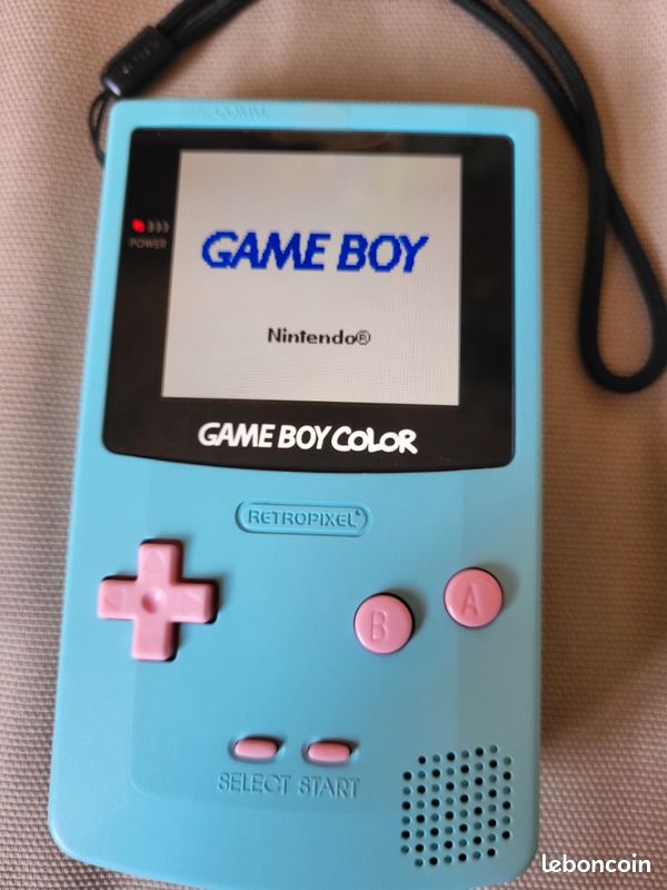 Coque couleur GBC Nintendo Game Boy édition limitée Pokemon Pikachu USA ! - France