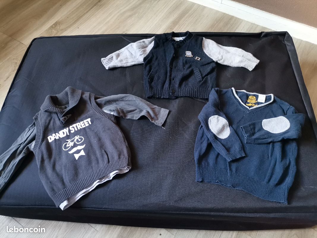 Pull gilet (image 1)