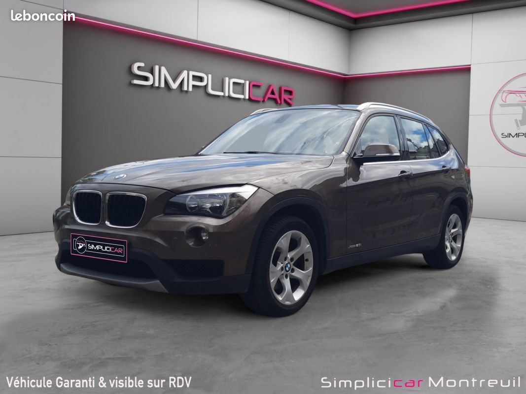BMW X1 20I xDrive 184 ch Lounge 2eme main suivi cuir gps garantie 12 mois (image 12)