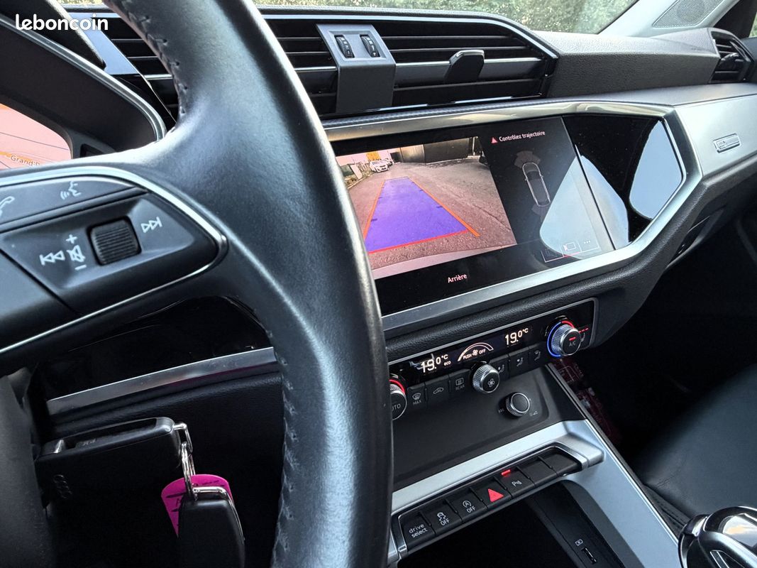 AUDI Q3 SPORTBACK 35 TFSI 150 ch S tronic 7 S line 1ère MAIN/CUIR/NAVI MMI/FULL LED/CAMERA/ACC/HISTORIQUE COMPLET/GAR (image 26)