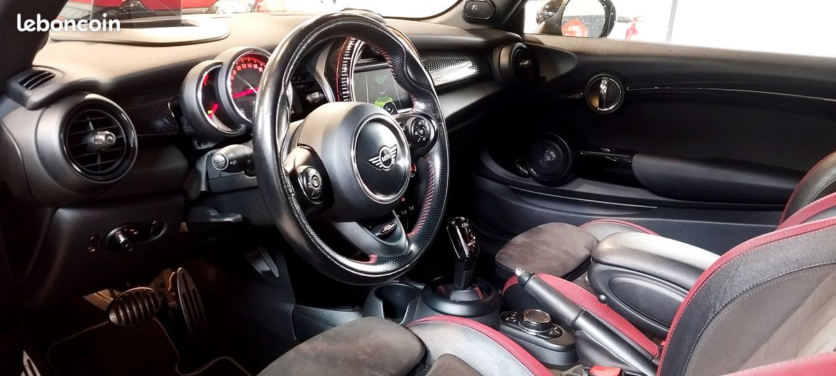 Mini cooper cabriolet (3) john cooper works 231cv finition pro bva8 etat exceptionnel entretien a jour garantie 6 mois (image 7)