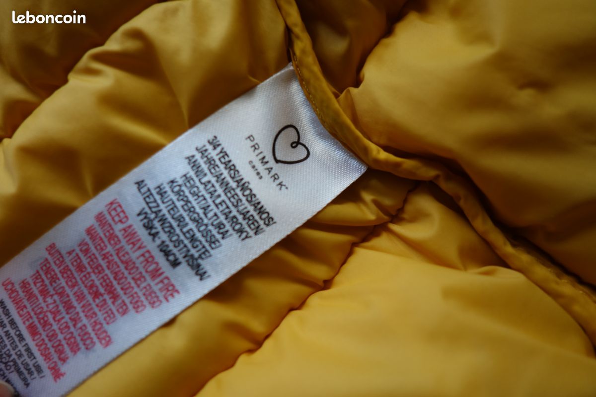 Doudoune Primark ans Vêtements