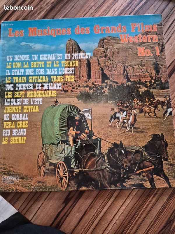 Vinyles les musiques des grands films Western (image 1)