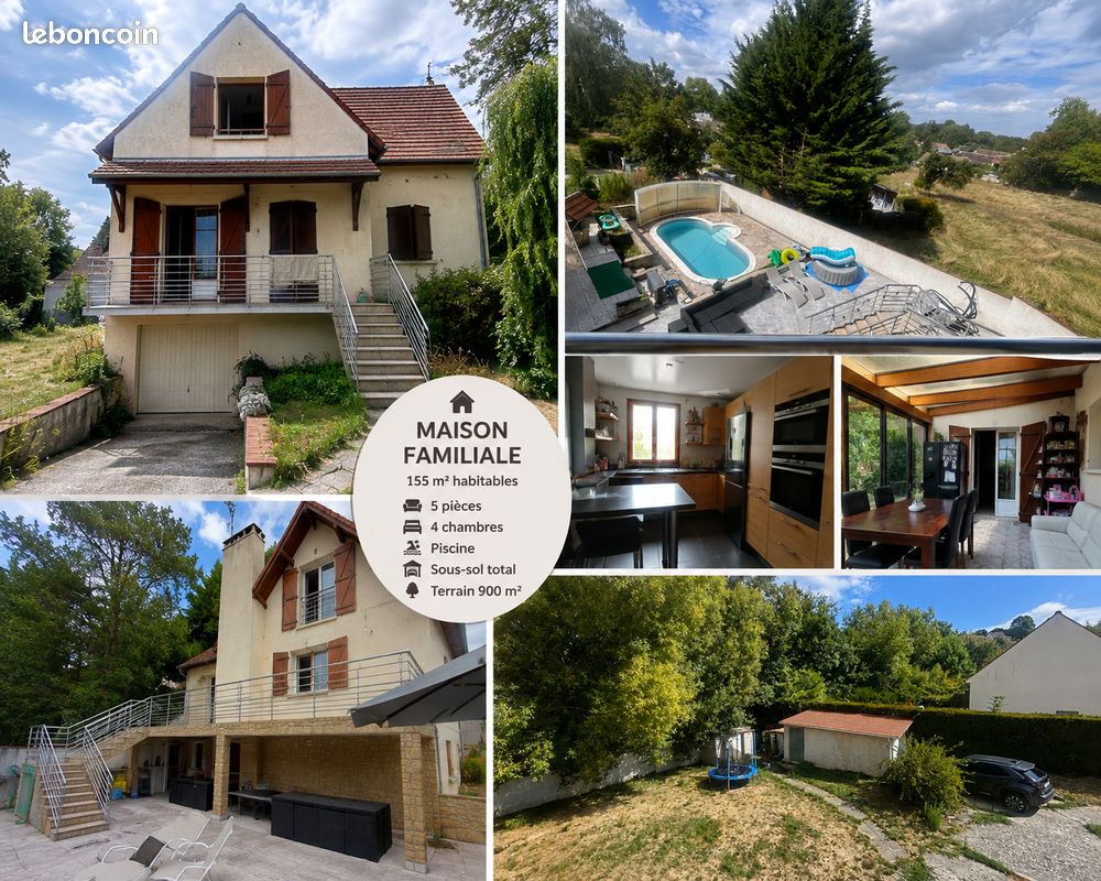 Maison 5 pièces 155 m² · à Chaumontel · 155 m² · 499 000 €