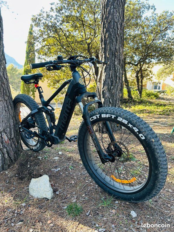 VTT Électrique MOMA FATBIKE 26 PRO – / TRÈS PEU SERVI = 84KM (image 2)