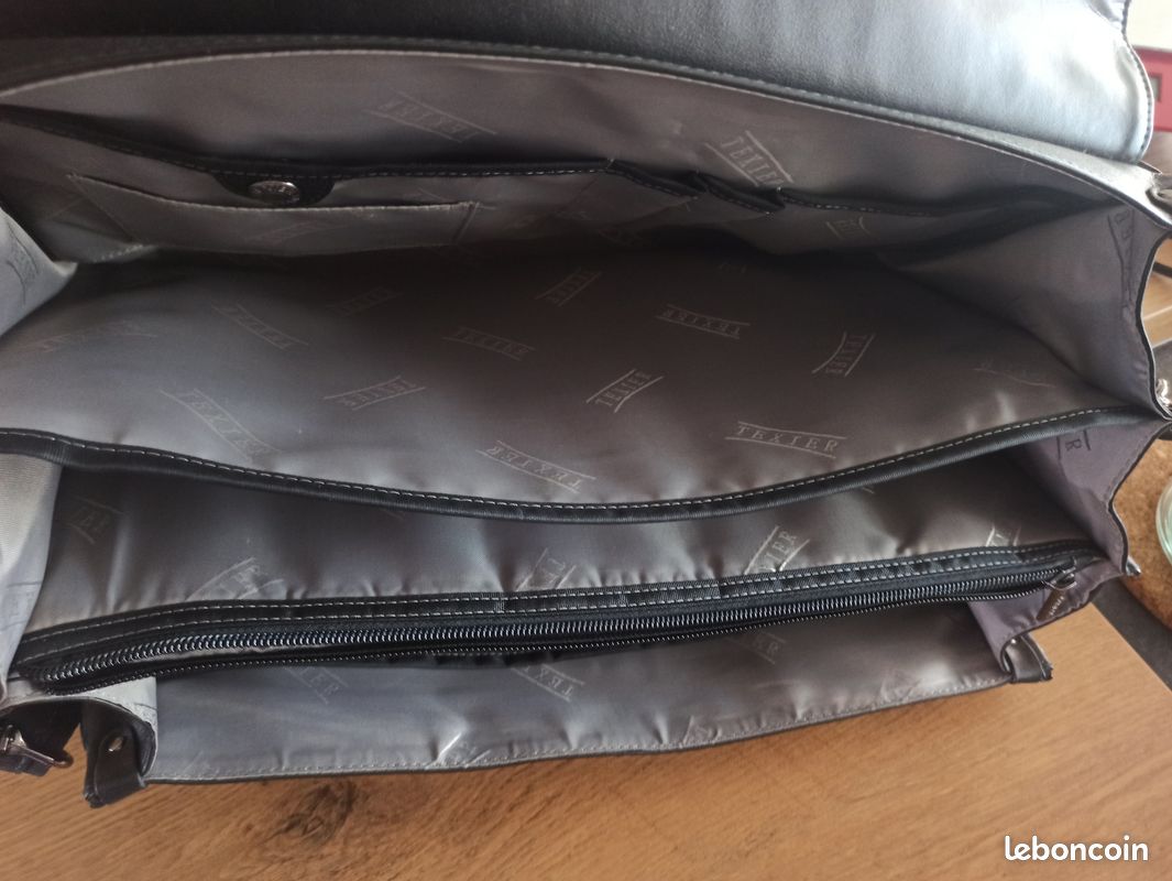 Cartable cuir Texier (image 4)