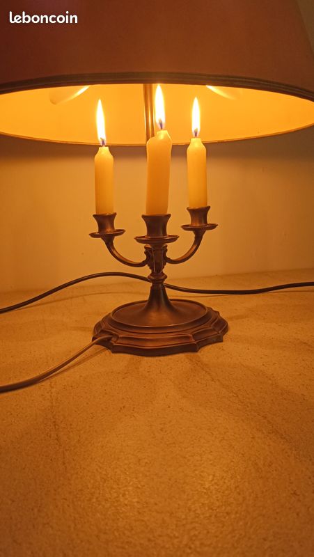 Lampe de Table en Bronze (image 1)
