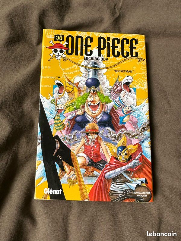 Livre BD Manga One piece Vol. 38 : Rocketman (image 1)