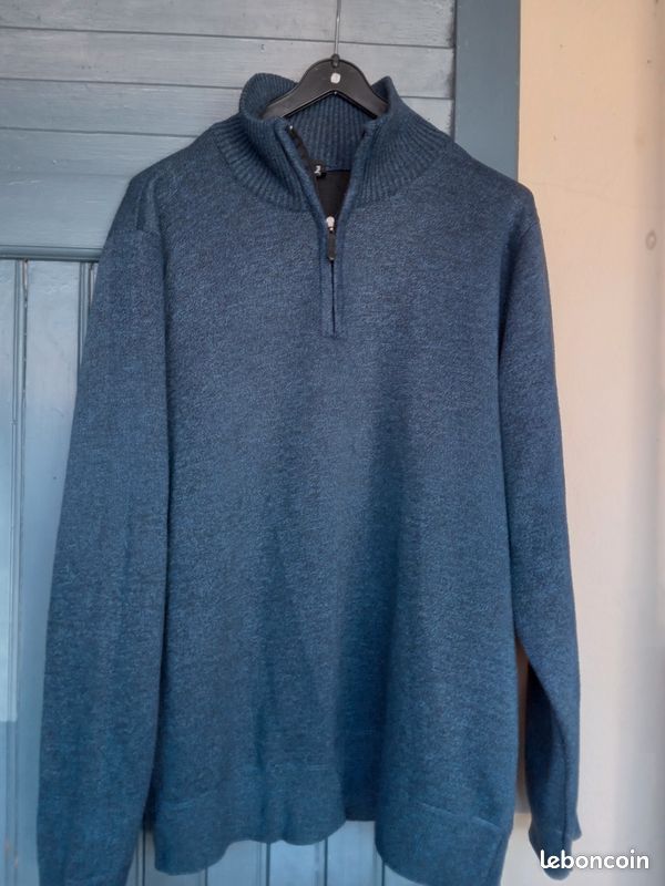 Pull Homme T38/40 (S) – Multicolore, Style Régulier, Très Bon état, Boutique Indépendante