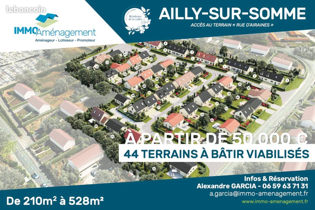 Terrain 400 m² Ailly Sur Somme (image 6)