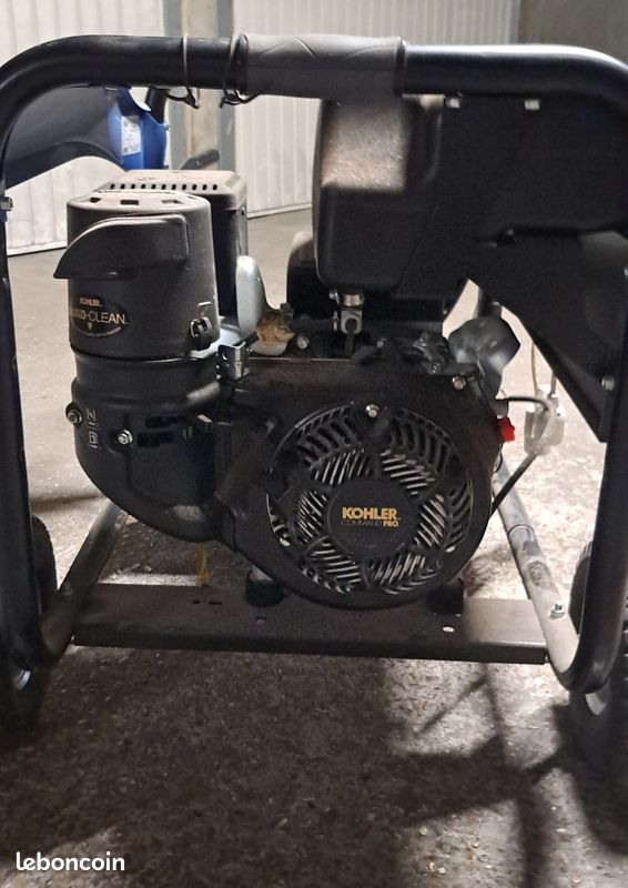 Groupe électrogène SDMO 4 550 W à roues, prises soules et piquet terre, (image 5)