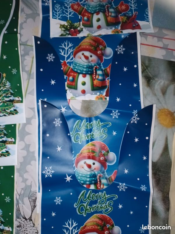 10 petits sachets noel 13x20cm (image 4)