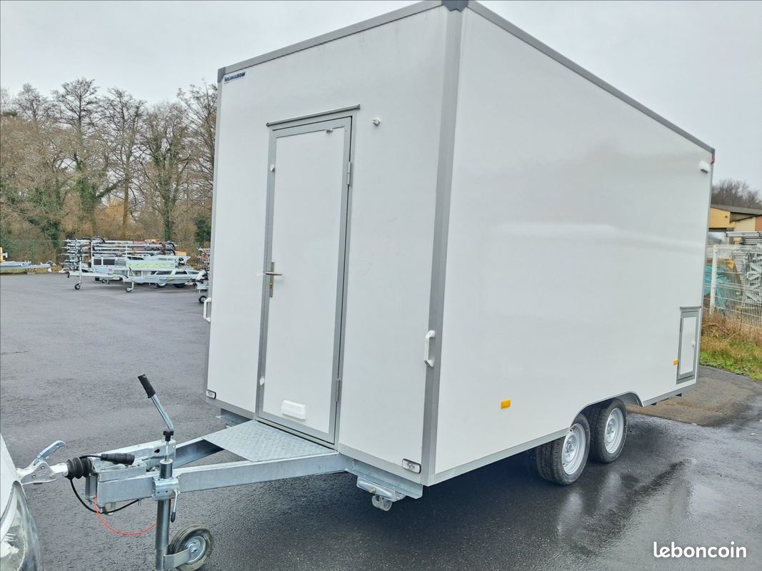 Remorque MAGASIN 2 essieux SNACK, MARCHE, FOOD TRUCK en STOCK 23 (image 7)