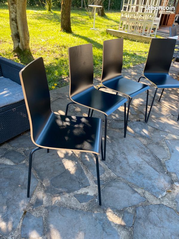 SMÄLLEN Chaise pivotante, noir