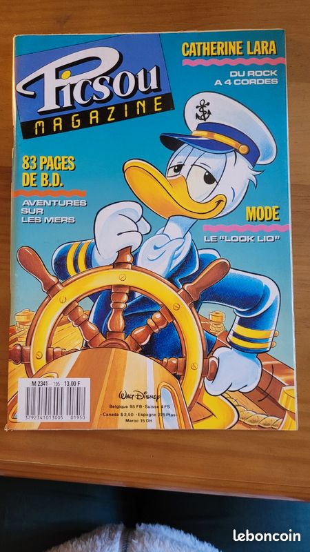 Picsou magazine n°195 années 80 (image 1)