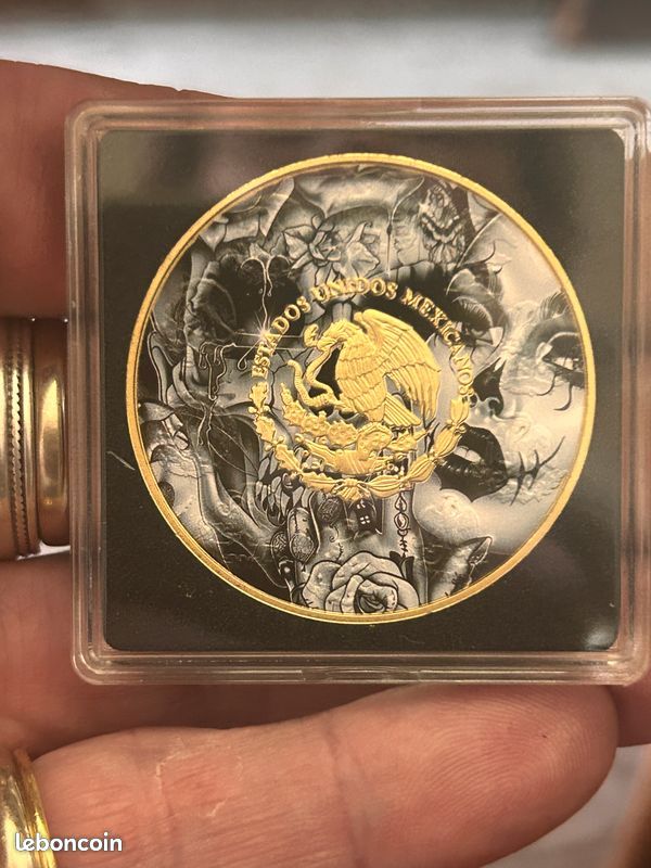 Vieux Mors Et Coiffe Mexicain – Incrustations Argent – Marqueterie Et Peso Conchos – RARE