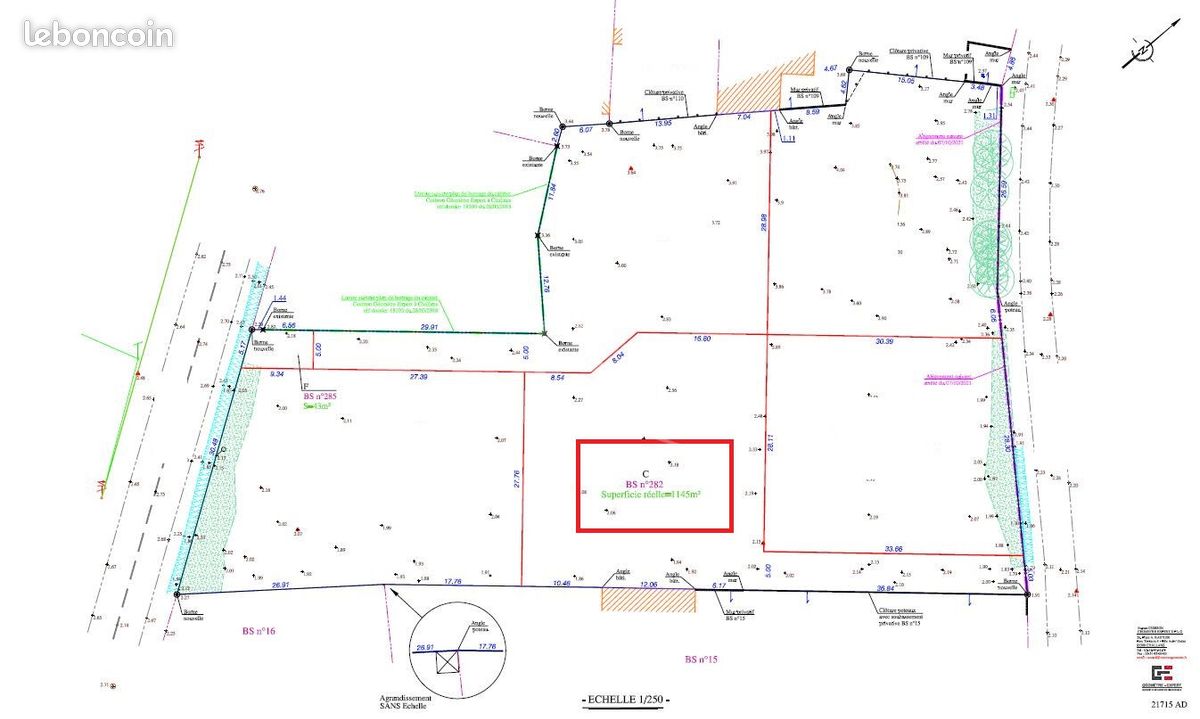 Terrain 1145 m² · à Saint-Jean-de-Monts · 1 145 m² · 164 375 €