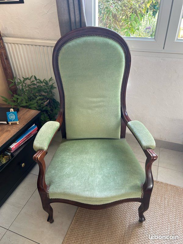 Fauteuil Voltaire parfait état (image 1)