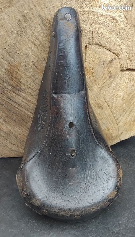 Selle Cuir Randonneuse Vintage Selle En Cuir Vintage Brooks Ancetre Randonneuse – Idéale Pour Vélo Rétro Brooks Homme