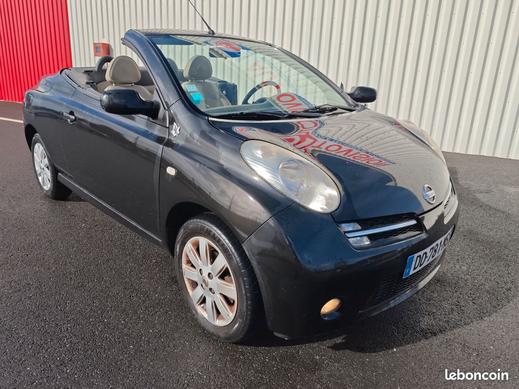 NISSAN Micra C+C 1.6 L ESSENCE 110ch Lolita Lempicka BOITE VITESSE AUTOMATIQUE CABRIOLET (image 7)