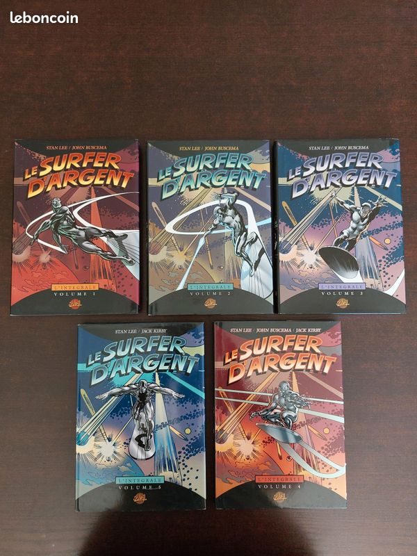Surfeur d'argent tome 1 à 5 - édition Soleil (image 1)