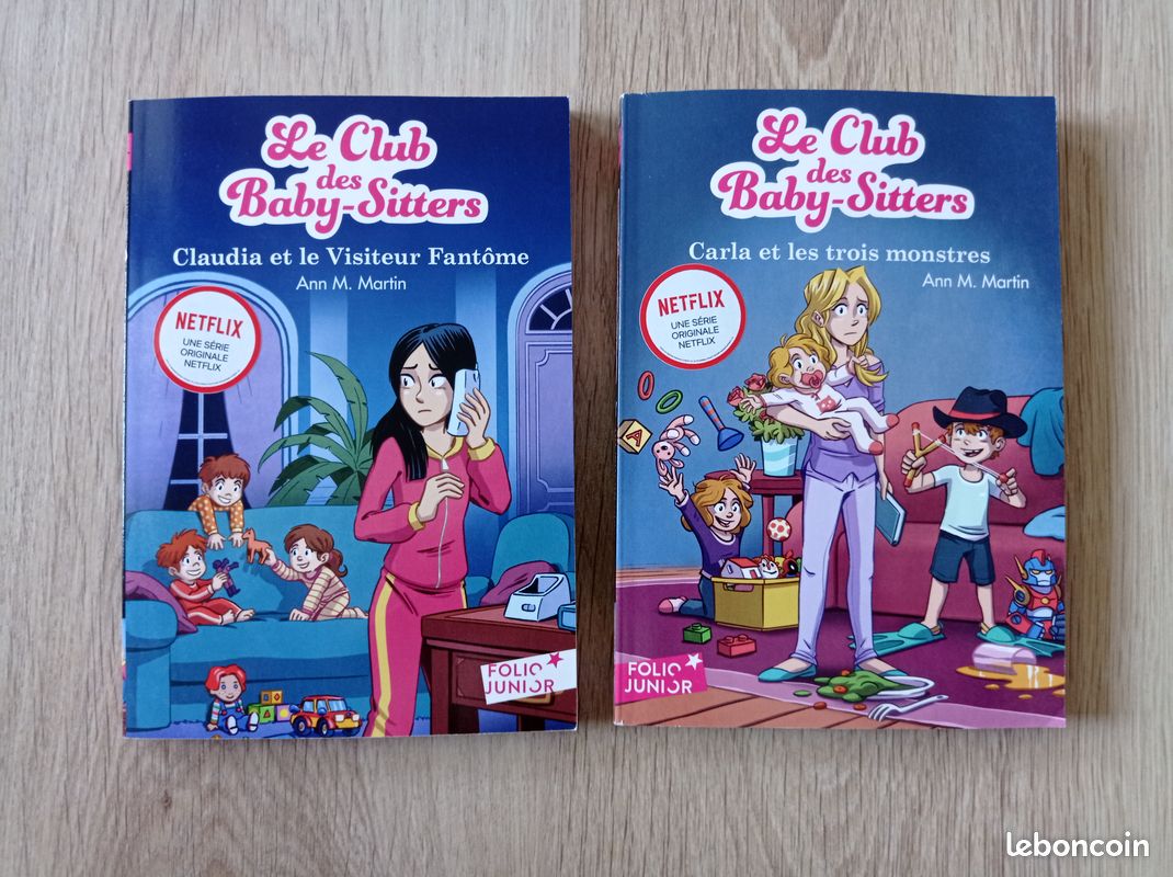 Lot 2 livres Le club des baby-sitters (image 1)