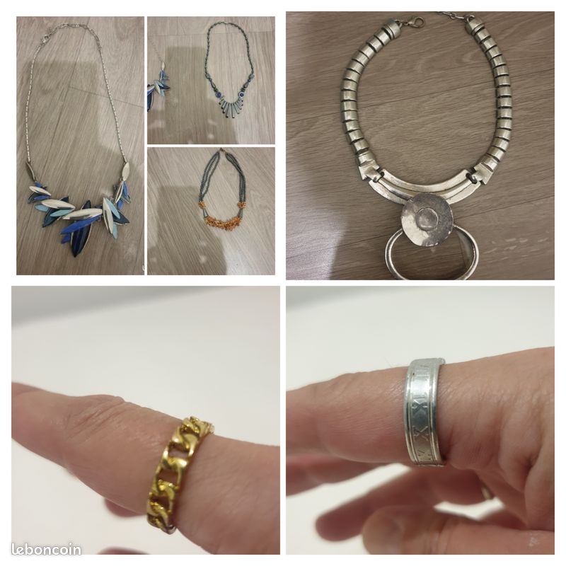 Magnifiques Colliers + 2 bagues (image 1)