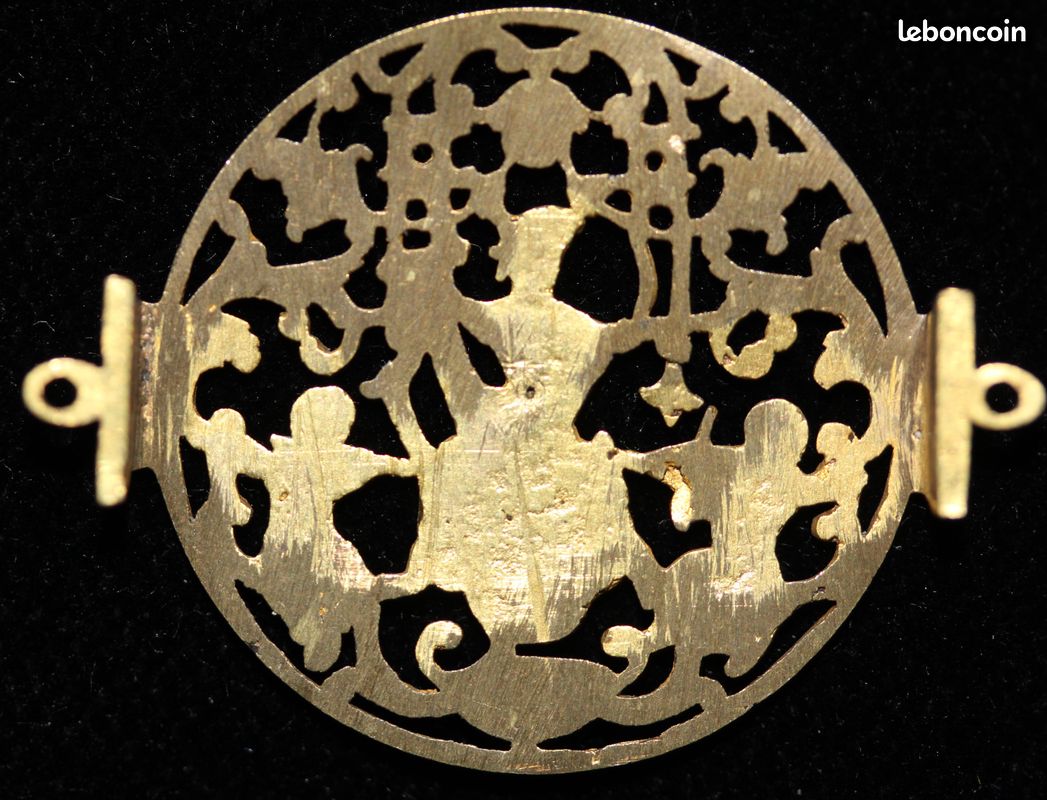 Antique Louis Xiv Montre Superbe COQ DE MONTRE OIGNON